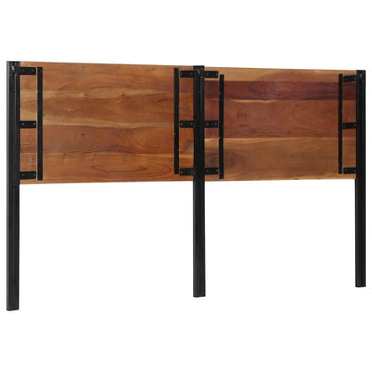 Headboard 180 cm Solid Wood Reclaimed and Iron