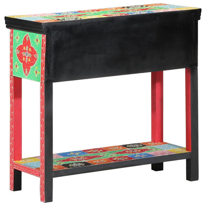 Console Table with Drawer Multicolour 80 x 35 x 76 cm