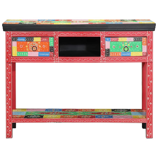 Console Table with Drawer Multicolour 100 x 30 x 77 cm