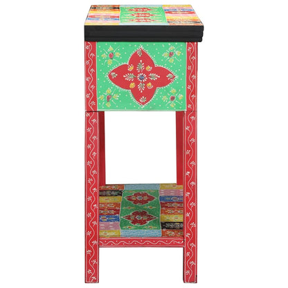Console Table with Drawer Multicolour 100 x 30 x 77 cm