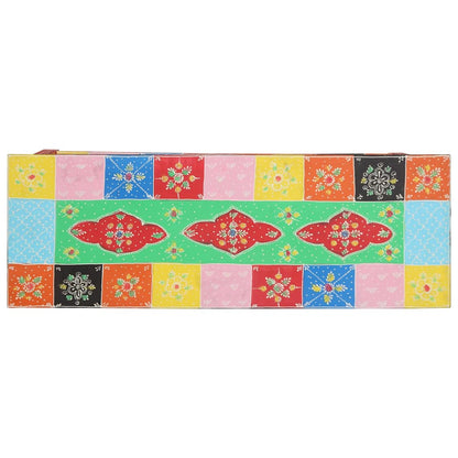 Console Table with Drawer Multicolour 100 x 30 x 77 cm