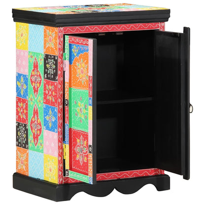 Console Table with Shelf with Door Multicolour 50 x 30 x 70 cm