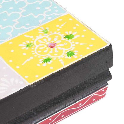 Wall Shelves Multicolour 40 x 20 x 6 cm Solid Mango Wood