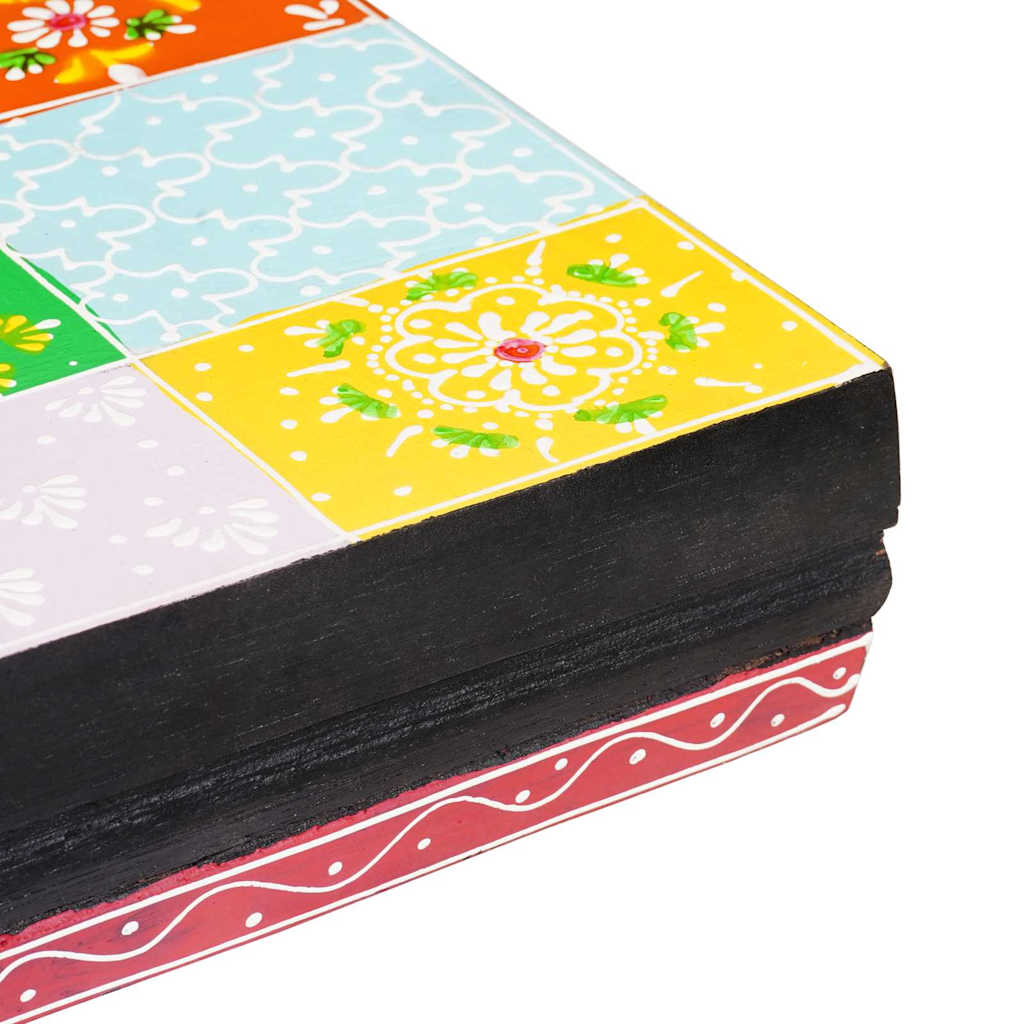 Wall Shelves Multicolour 100 x 20 x 6 cm Solid Mango Wood