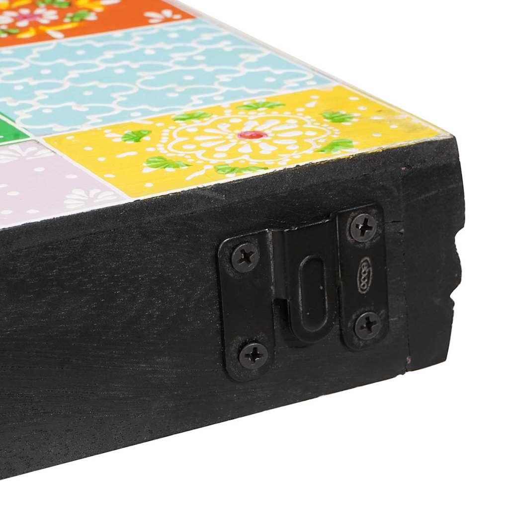 Wall Shelves Multicolour 100 x 20 x 6 cm Solid Mango Wood