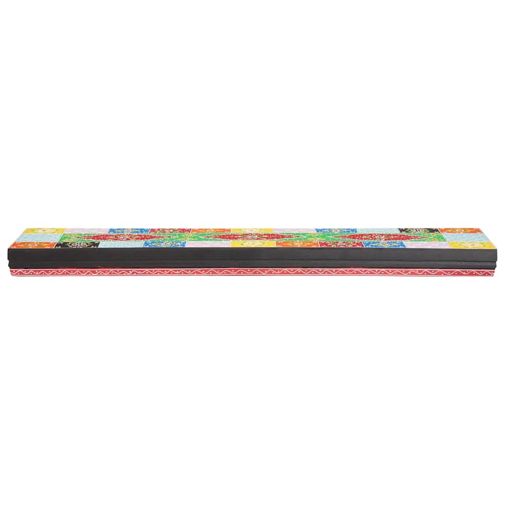 Wall Shelves Multicolour 100 x 20 x 6 cm Solid Mango Wood