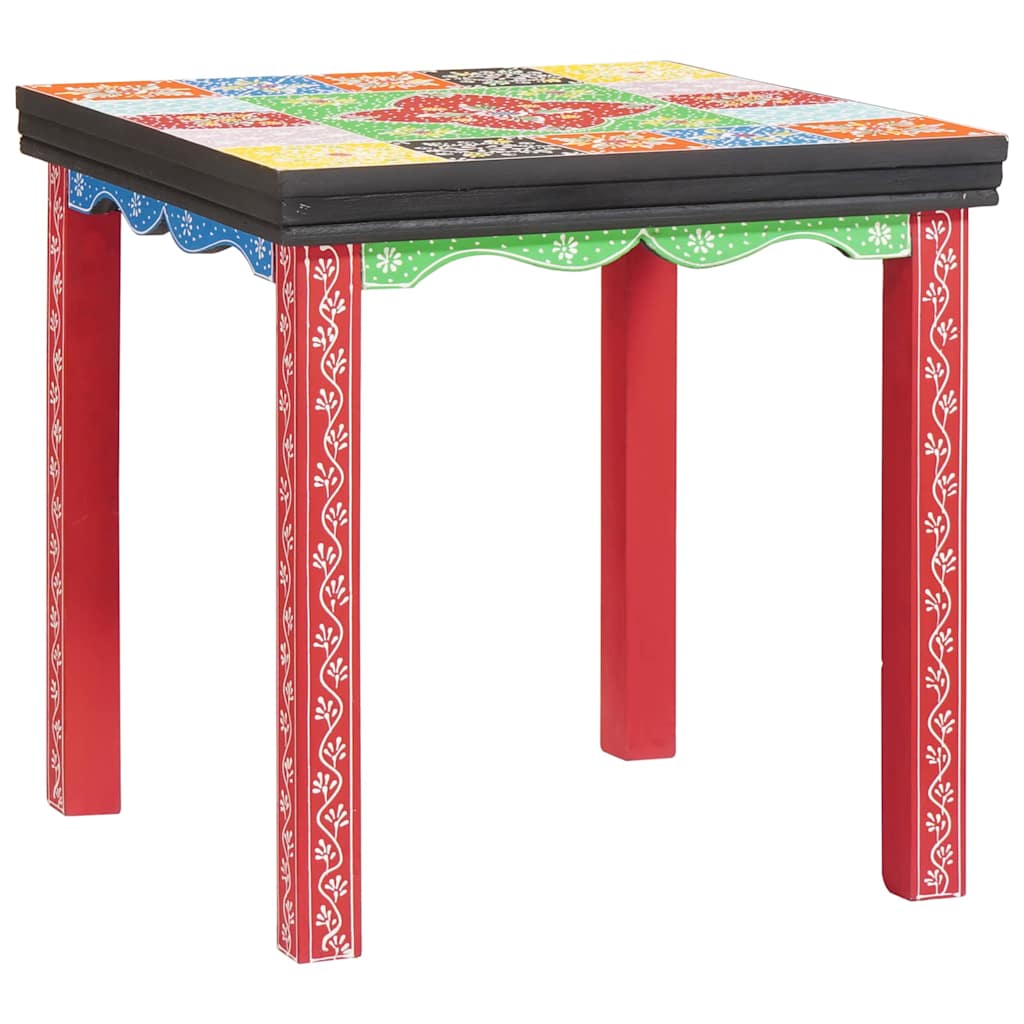 Square Table 3 pcs Multicolour