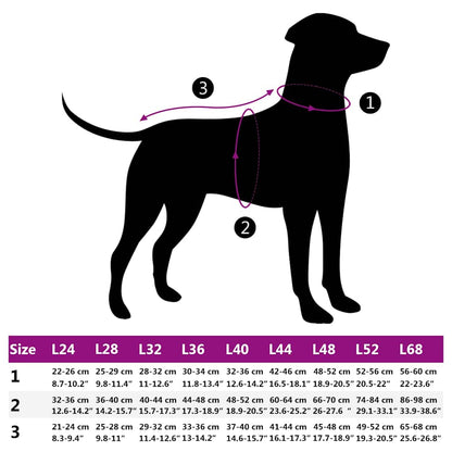 Dog Coat with Harness Waterproof Reflective Purple S