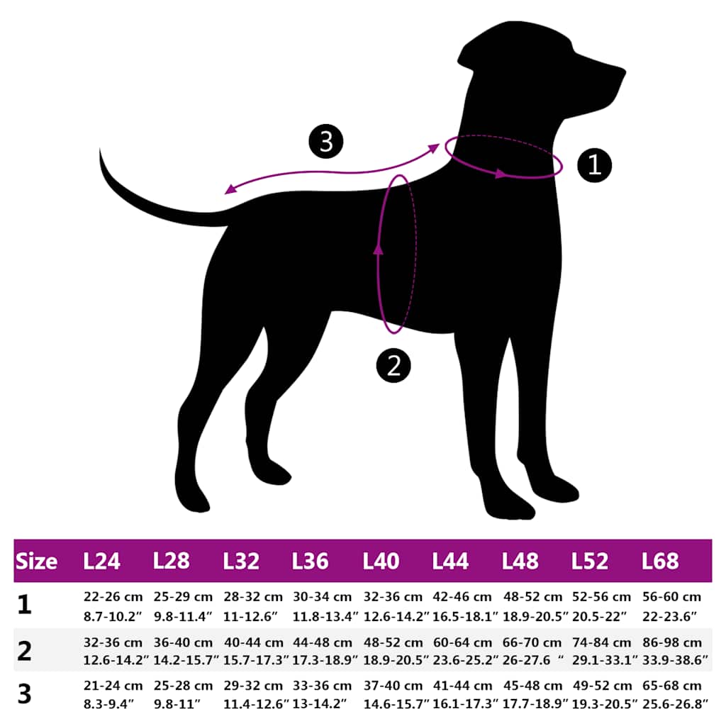 Dog Coat with Harness Waterproof Reflective Purple XL