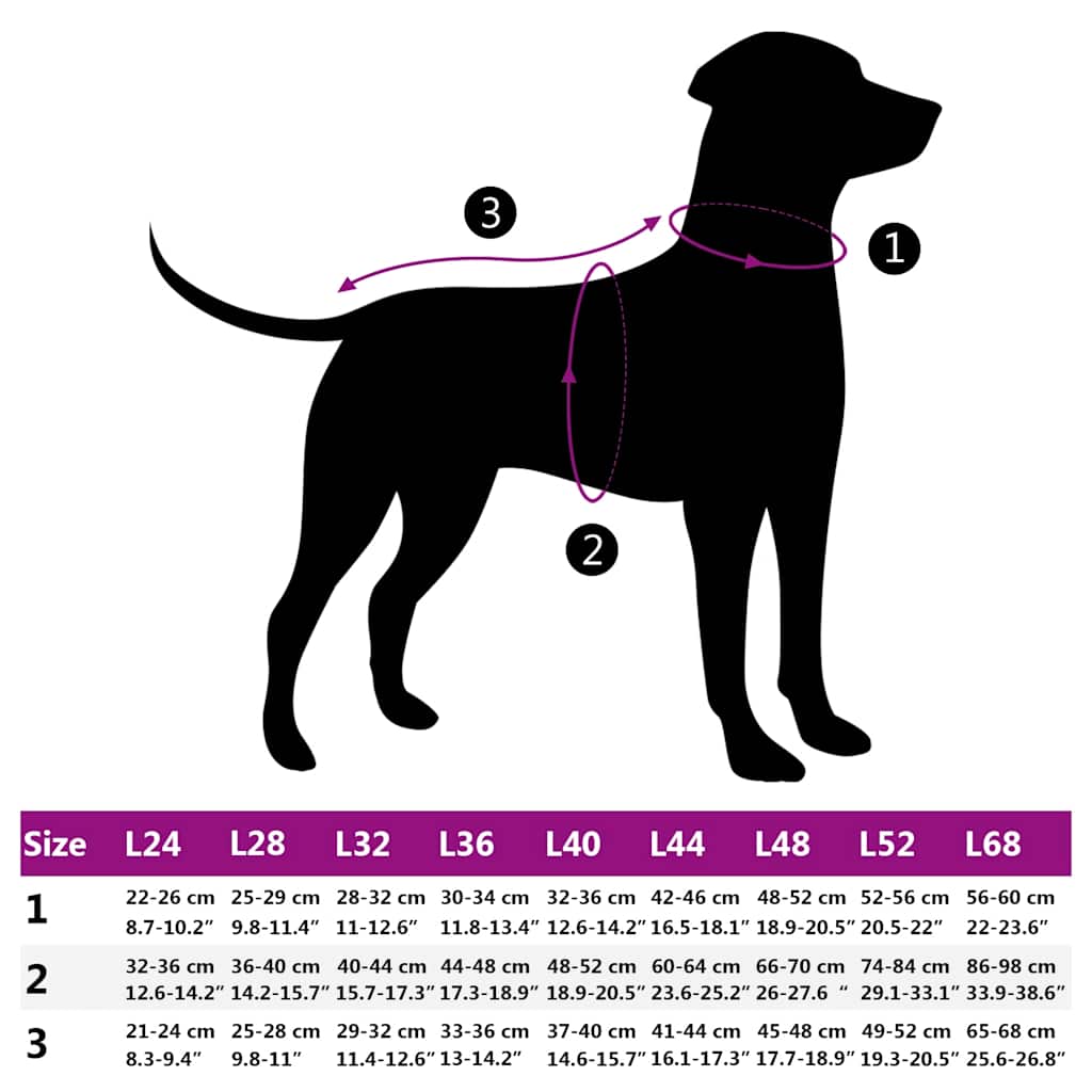 Dog Coat with Harness Waterproof Reflective Black L