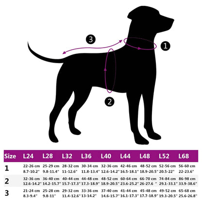 Dog Coat with Harness Waterproof Reflective Black L