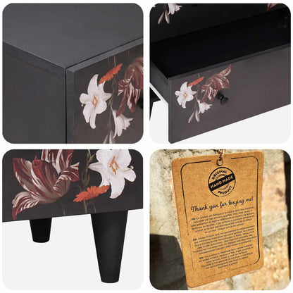 Storage Cabinets 3 pcs Pattern Pattern 180 x 33 x 75 cm