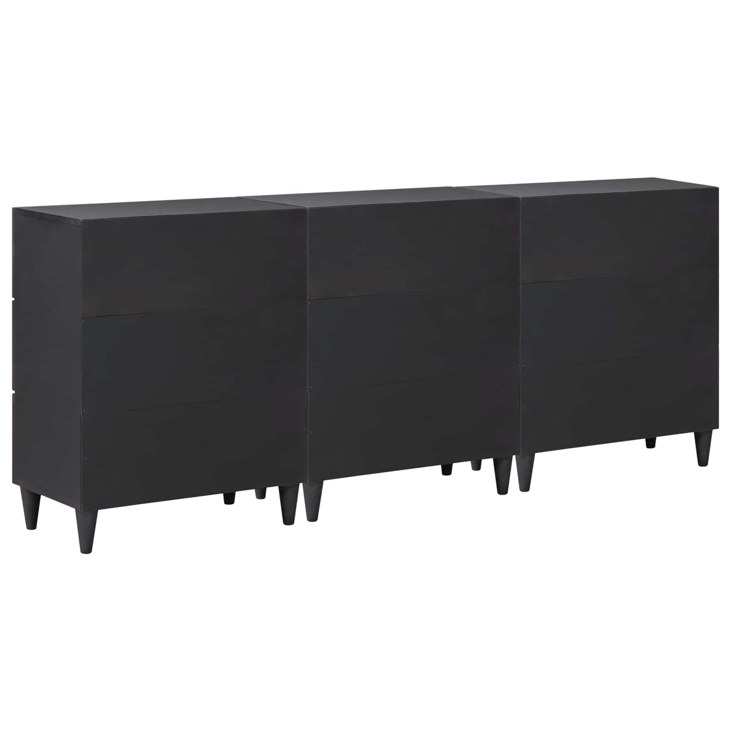 Storage Cabinets 3 pcs Pattern Pattern 180 x 33 x 75 cm