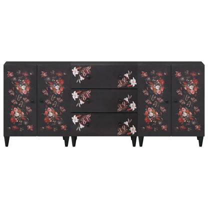 Storage Cabinets 3 pcs Pattern Pattern 180 x 33 x 75 cm