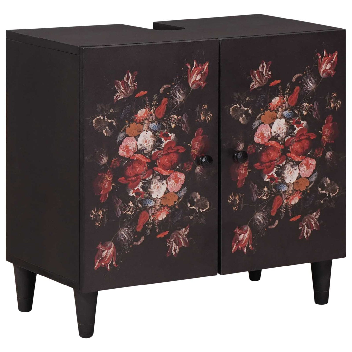 Bathroom Cabinet Set with Drawer 4 pcs Solid Mango Wood
