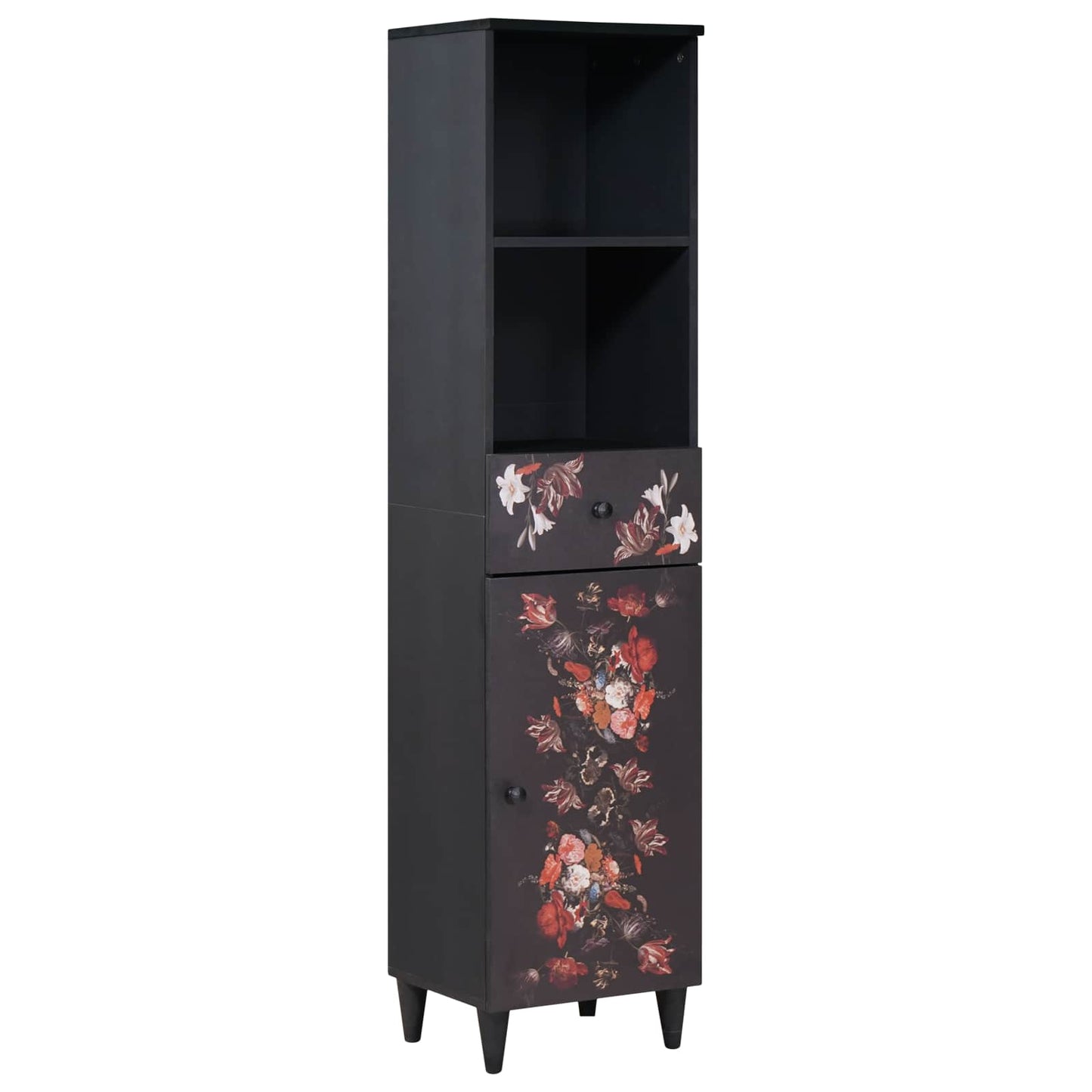 Bathroom Cabinet Set with Drawer 4 pcs Solid Mango Wood