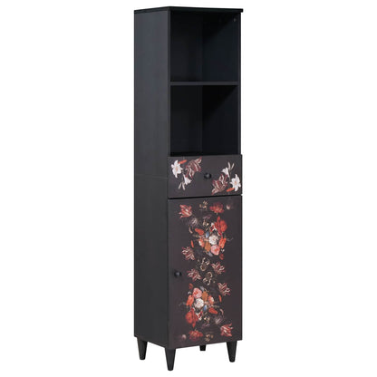 Bathroom Cabinet Set with Drawer 4 pcs Solid Mango Wood