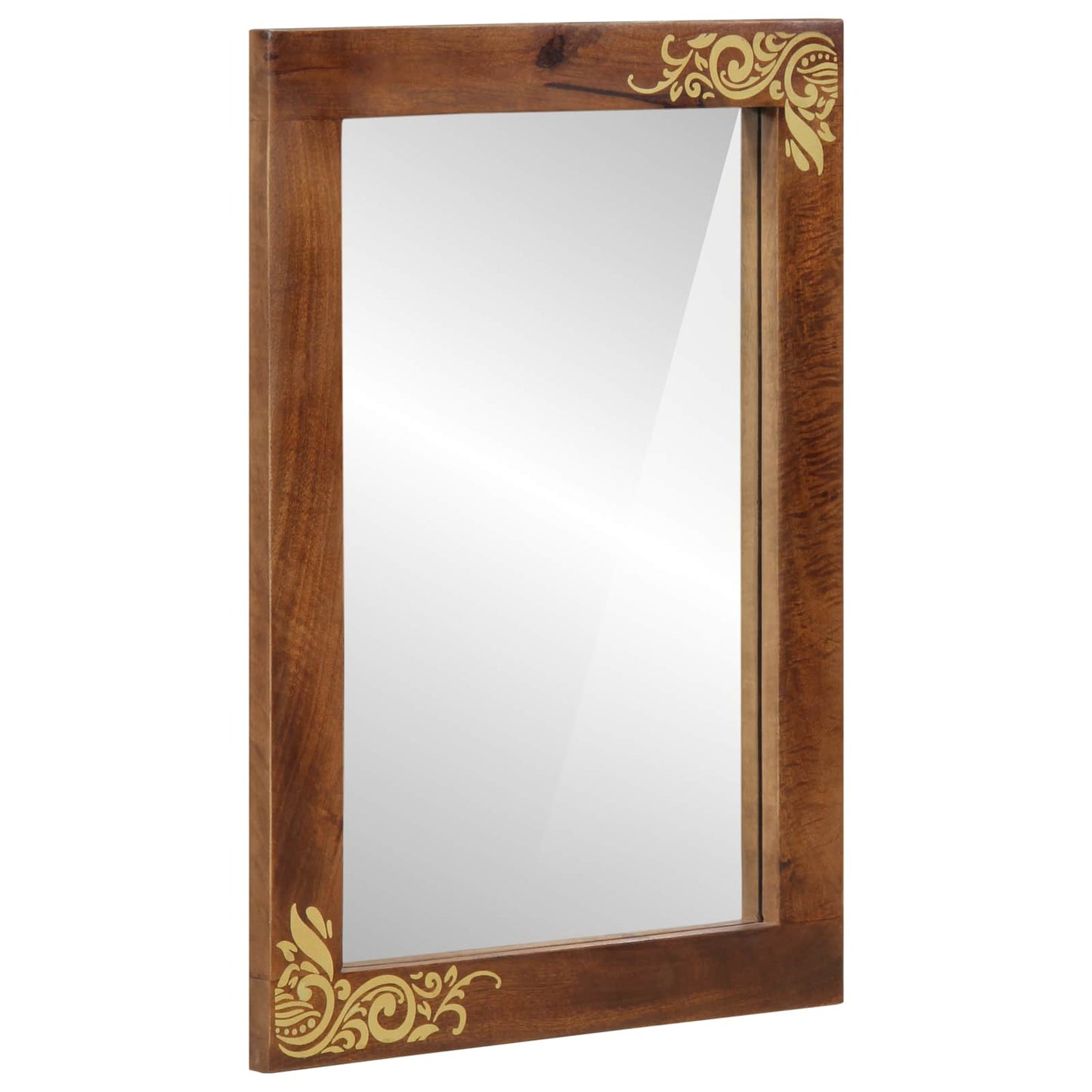 Bathroom Cabinet Set 2 pcs Honey Brown Solid Mango Wood