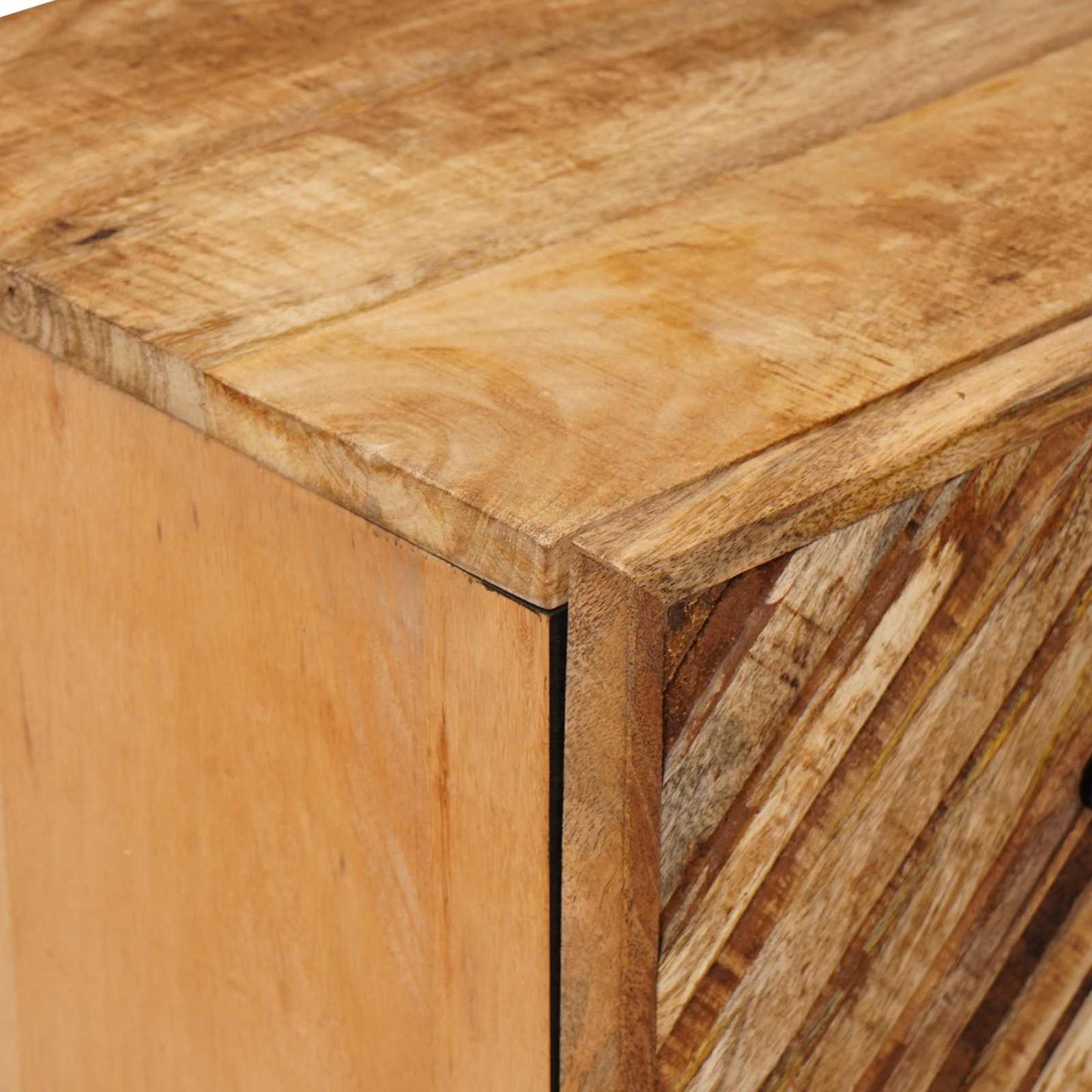 Storage Cabinets 2 pcs Brown 60 x 33.5 x 75 cm Solid Mango Wood