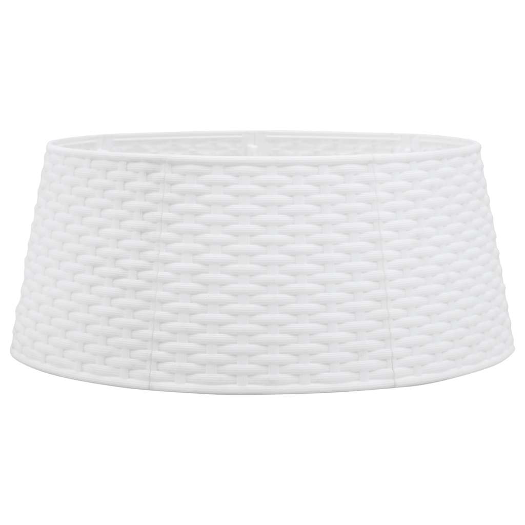 Christmas Tree Skirt White Ø56x23 cm Plastic