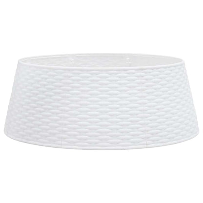 Christmas Tree Skirt White Ø65x23 cm Plastic