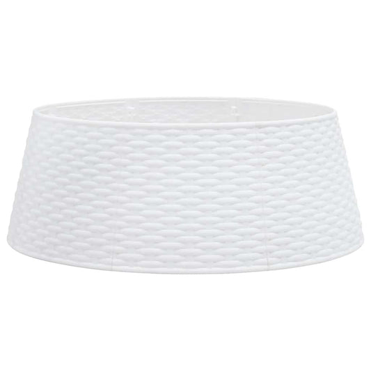 Christmas Tree Skirt White Ø65x23 cm Plastic