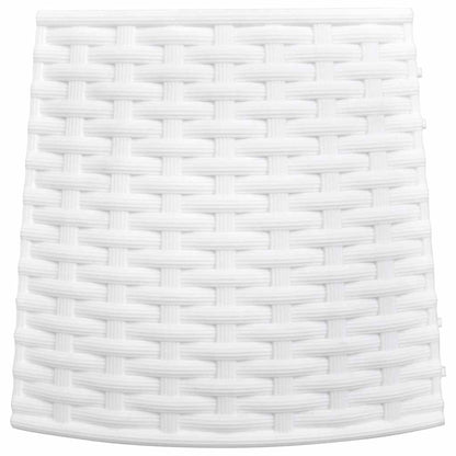 Christmas Tree Skirt White Ø65x23 cm Plastic