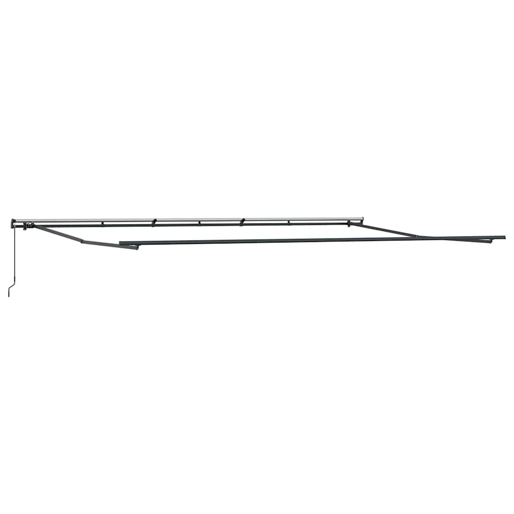 Manual Retractable Awning Burgundy 600x300 cm