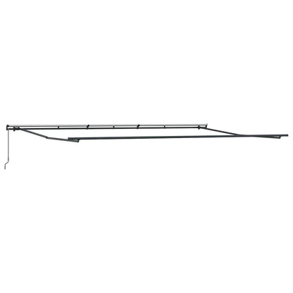Manual Retractable Awning Burgundy 600x300 cm