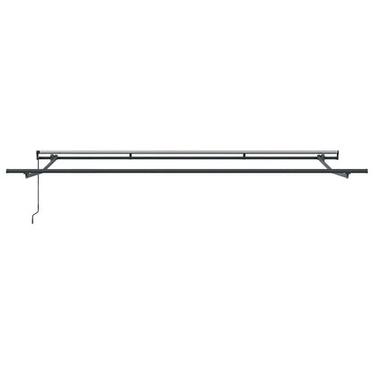 Manual Retractable Awning Brown 500x300 cm