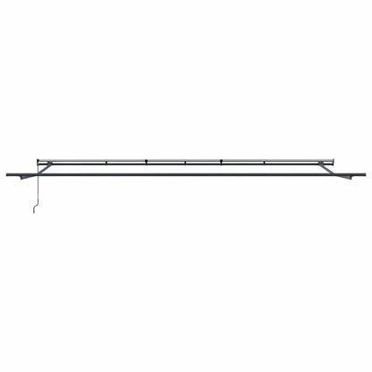 Manual Retractable Awning Brown 600x300 cm