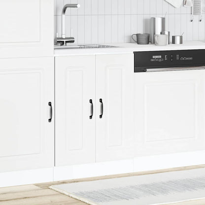 Sink Base Cabinet "Kalmar" White 60x46x81,5 cm Engineered Wood