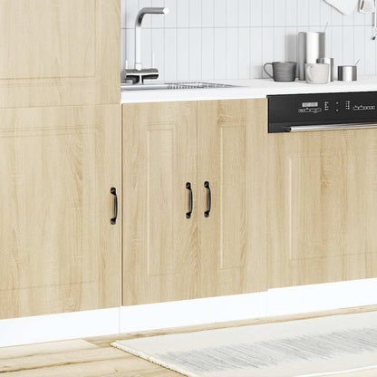 Sink Base Cabinet "Kalmar" Sonoma Oak 60x46x81.5 cm