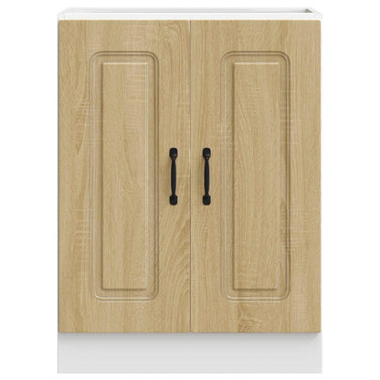 Sink Base Cabinet "Kalmar" Sonoma Oak 60x46x81.5 cm