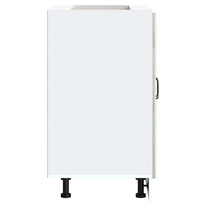 Sink Base Cabinet "Kalmar" Grey Sonoma 60x46x81.5 cm