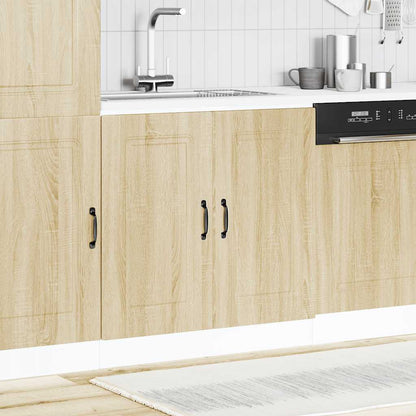 Sink Base Cabinet "Kalmar" Sonoma Oak 80x46x81.5 cm
