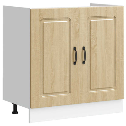 Sink Base Cabinet "Kalmar" Sonoma Oak 80x46x81.5 cm