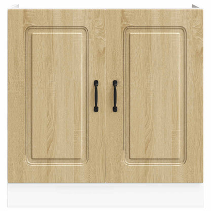 Sink Base Cabinet "Kalmar" Sonoma Oak 80x46x81.5 cm