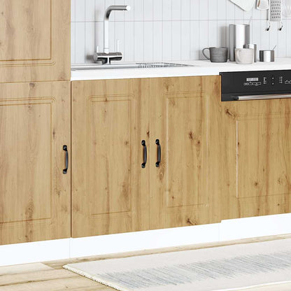 Sink Base Cabinet "Kalmar" Artisan Oak 80x46x81.5 cm