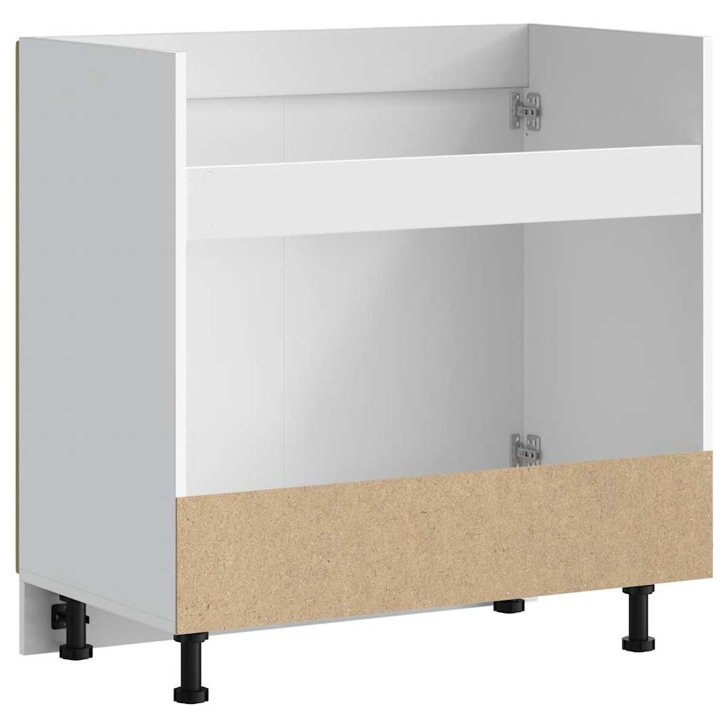 Sink Base Cabinet "Kalmar" Artisan Oak 80x46x81.5 cm