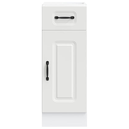 Kitchen Base Cabinet "Kalmar" White Engineered Wood
