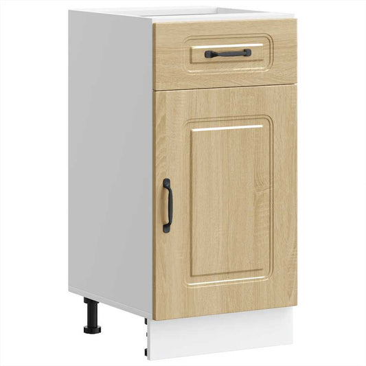 Kitchen Base Cabinet "Kalmar" Sonoma Oak Engineered Wood