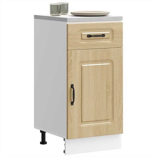 Kitchen Base Cabinet "Kalmar" Sonoma Oak Engineered Wood