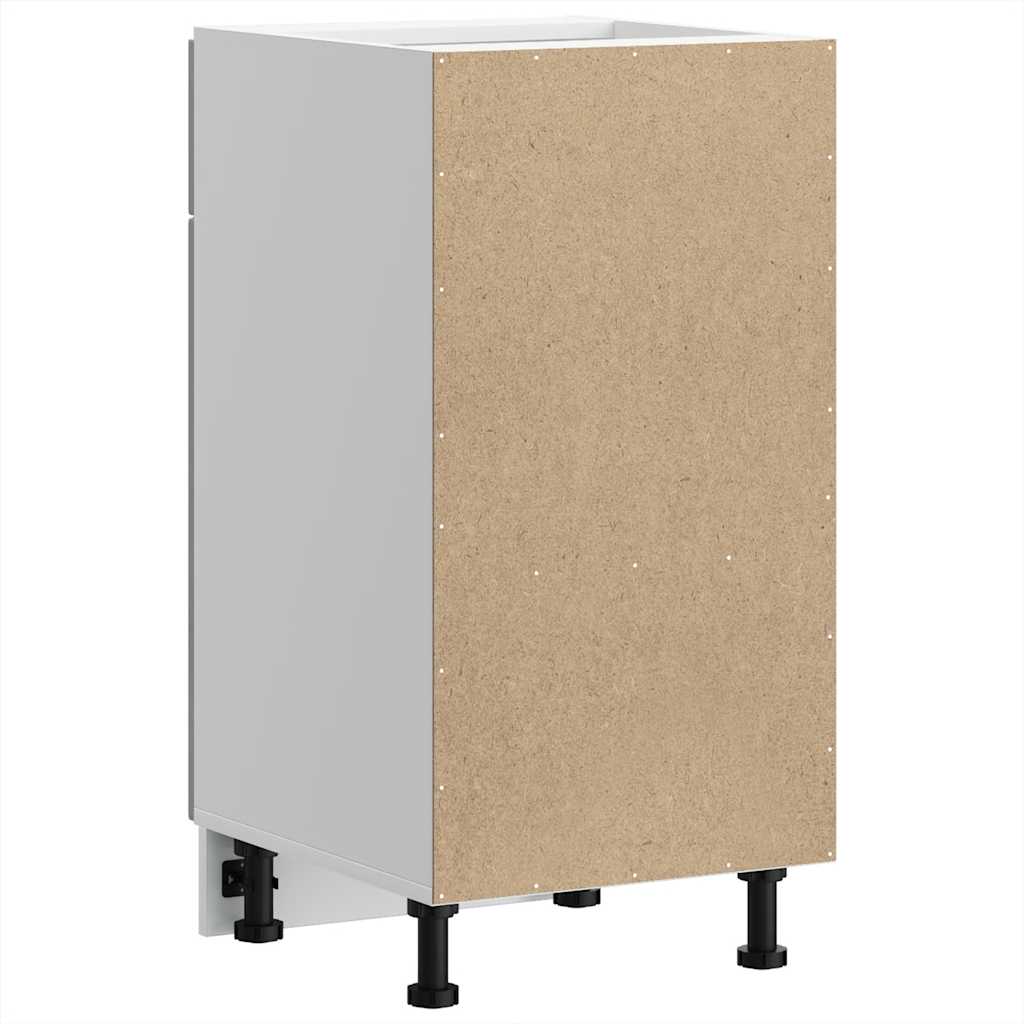 Kitchen Base Cabinet Kalmar Concrete Grey Engineered Wood