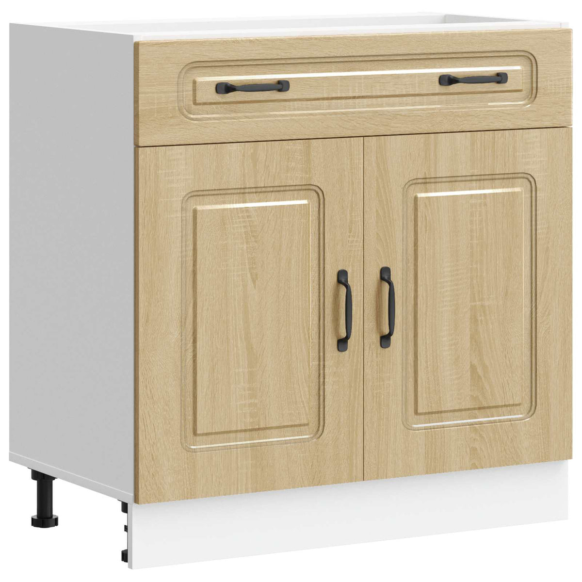 Kitchen Base Cabinet "Kalmar" Sonoma Oak Engineered Wood