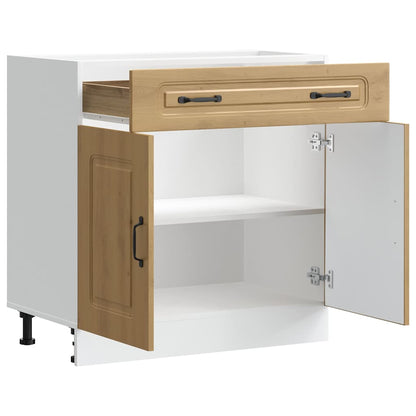 Kitchen Base Cabinet Kalmar Artisan Oak Engineered Wood