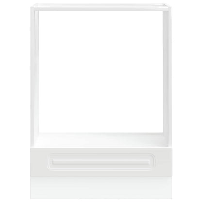Oven Cabinet "Kalmar" White Engineered Wood