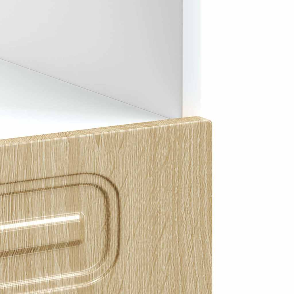 Oven Cabinet "Kalmar" Sonoma Oak Engineered Wood