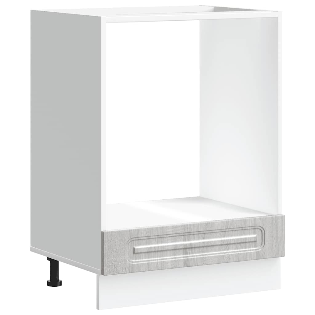 Oven Cabinet Kalmar Grey Sonoma Engineered Wood