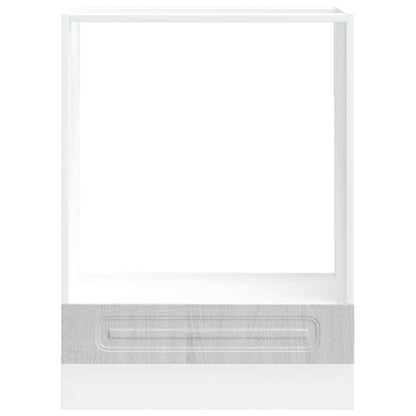 Oven Cabinet Kalmar Grey Sonoma Engineered Wood